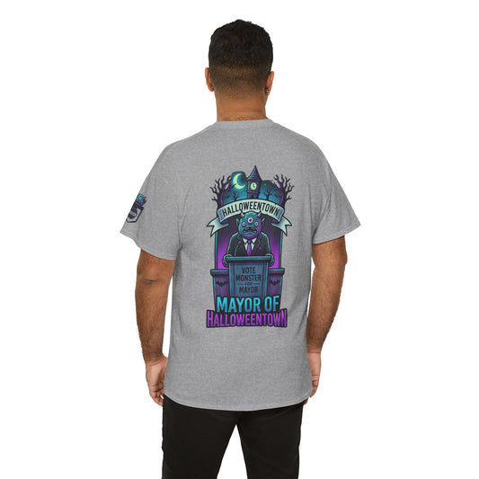 Color: Sport Grey | Mayor Of Halloweentown Premium Graphic Tee