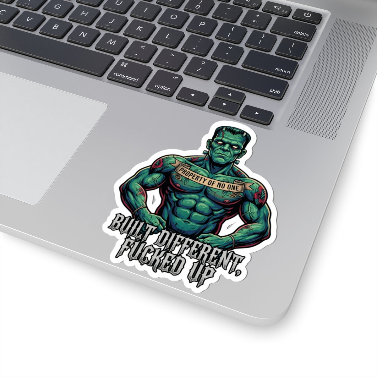 "Built Different" Sticker — Main