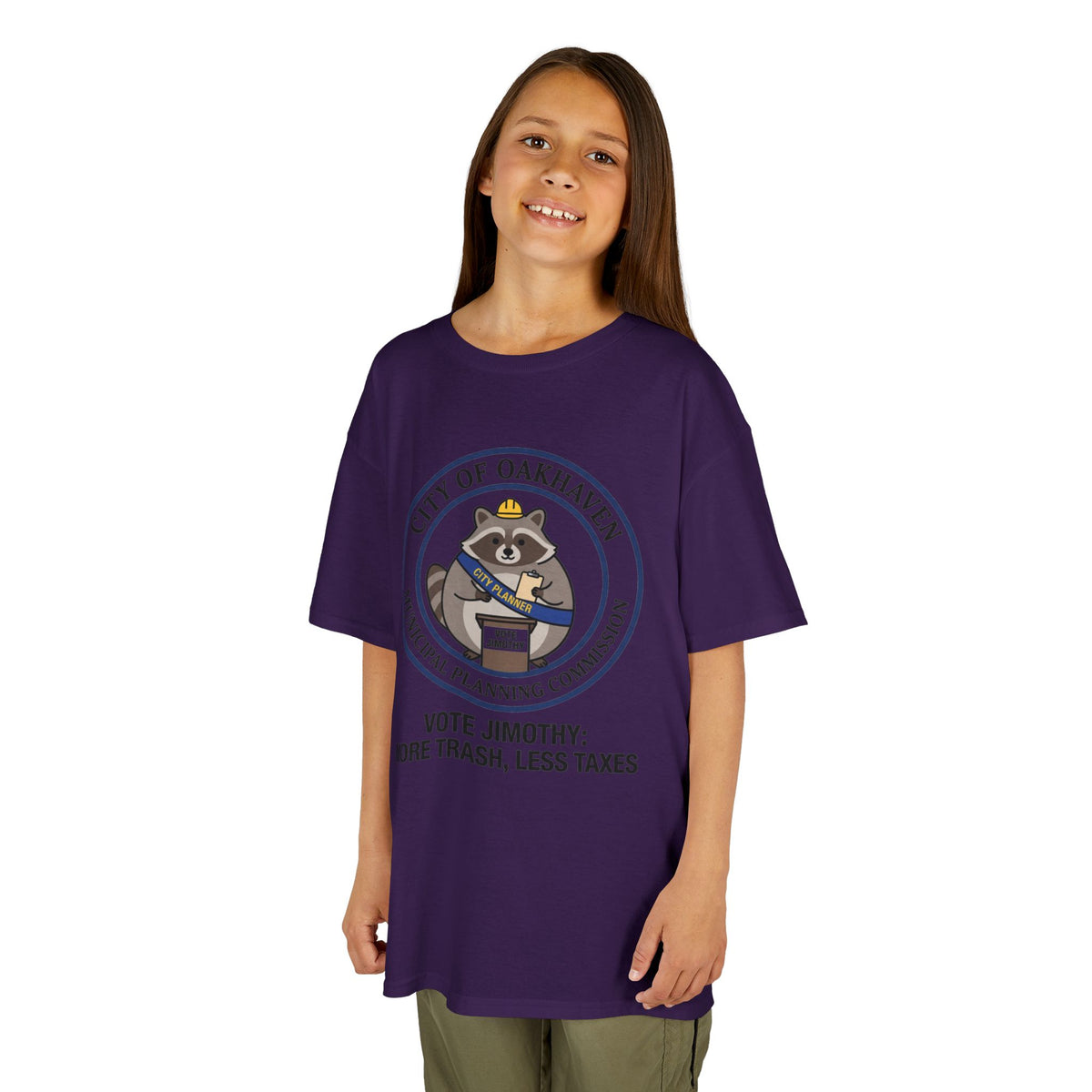 Color: Purple | Jimothy Kids Tee