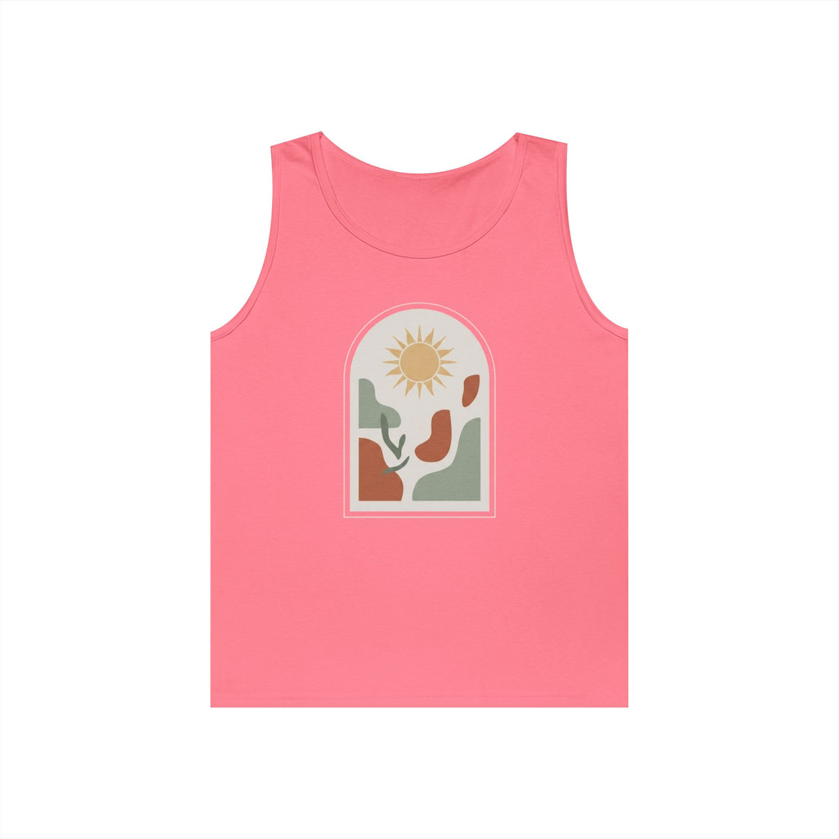 Color: Safety Pink | Desert Sun Tank Top