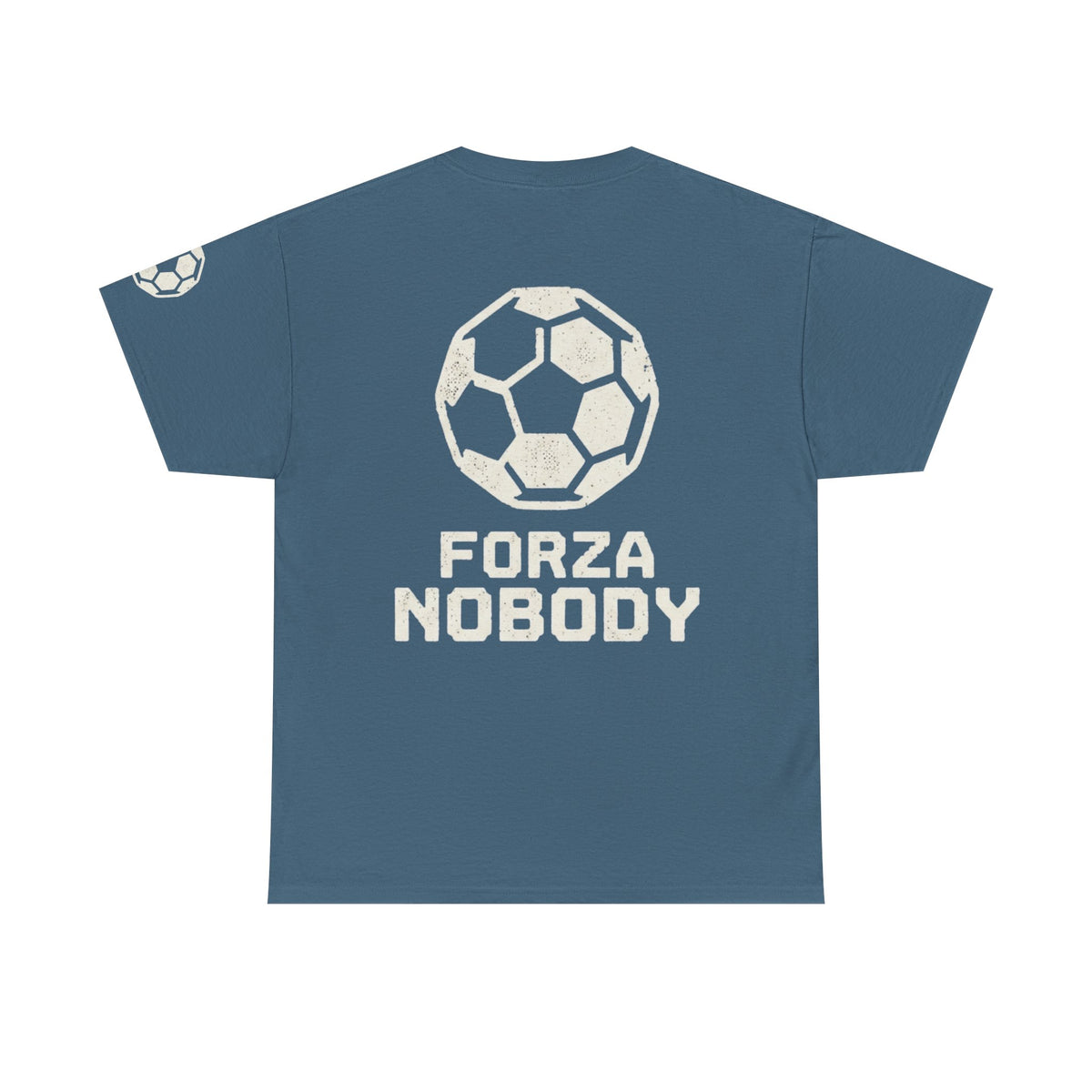 Color: Indigo Blue | Forza Nobody Premium Graphic Tee