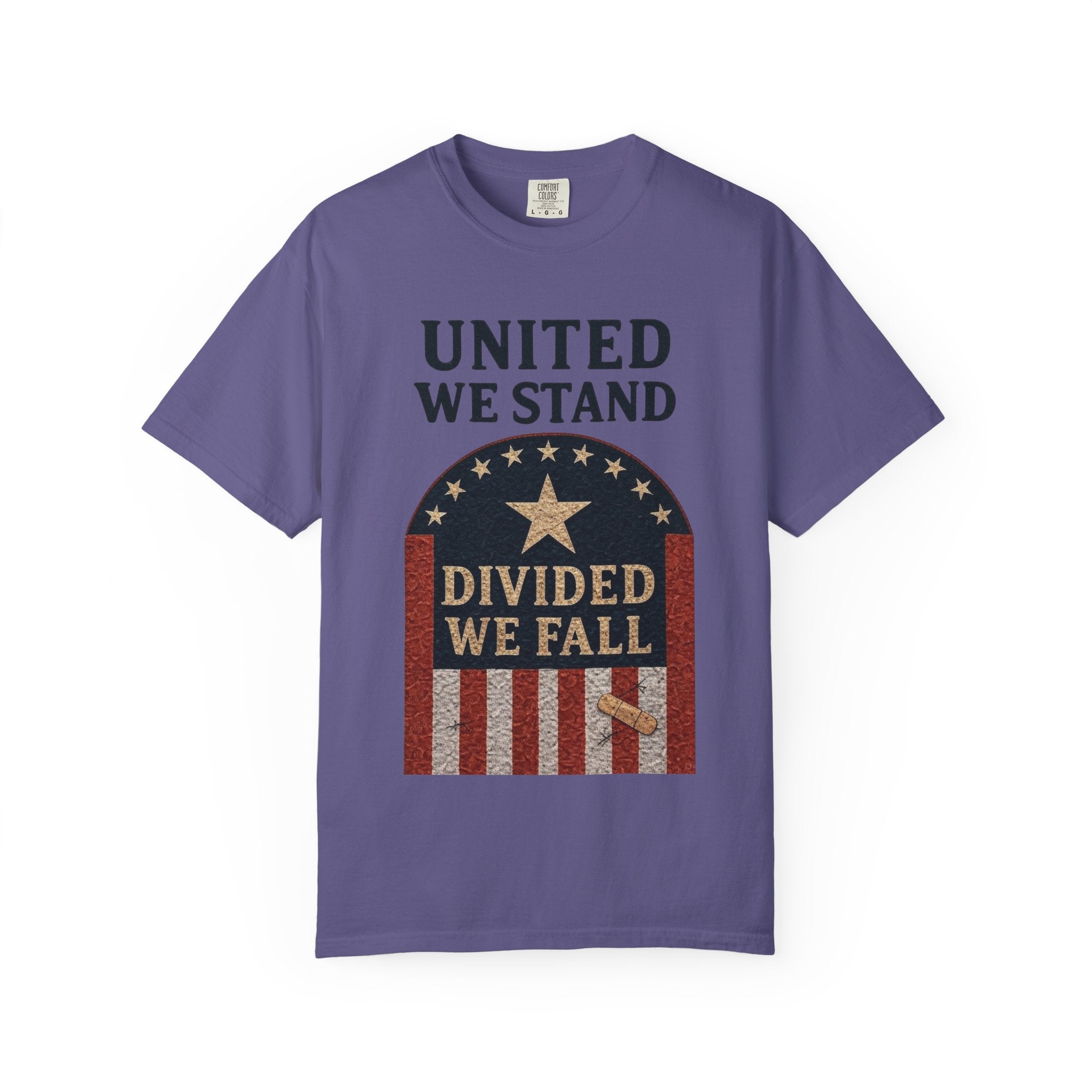 "UNITED WE STAND" Unisex Garment-Dyed T-shirt