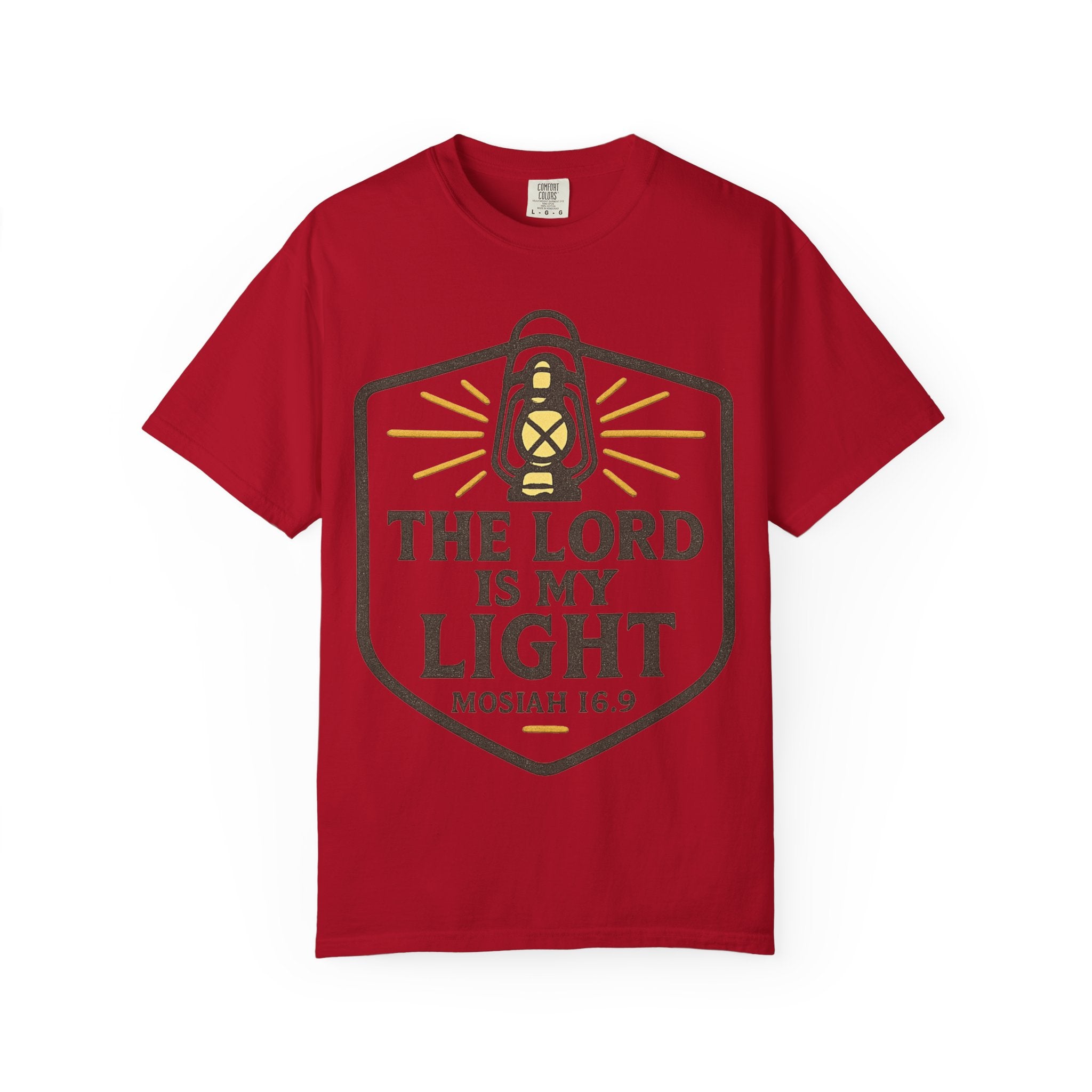 "The Lord is My Light" Unisex Garment-Dyed T-shirt