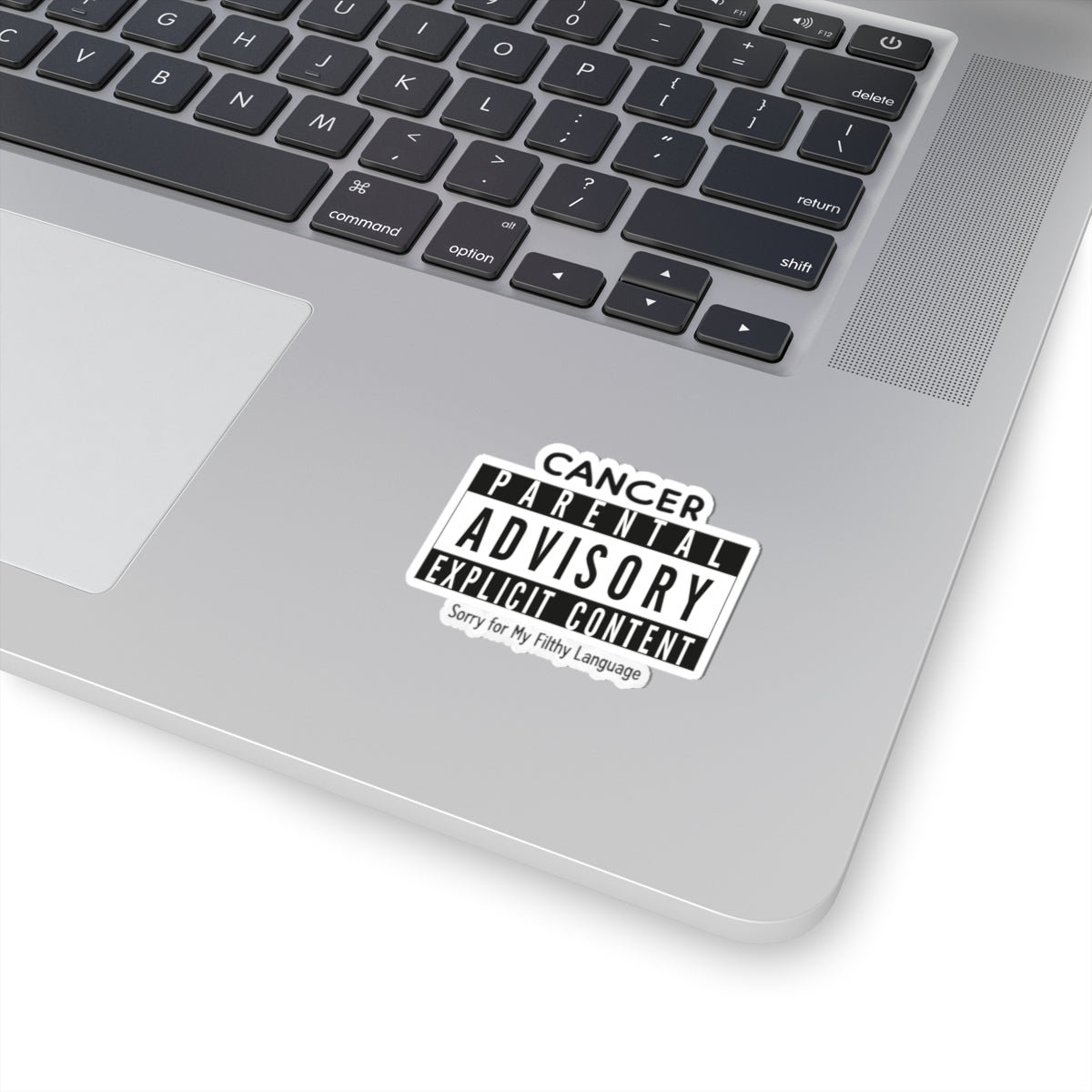 "Sorry For My Filthy Language" Sticker — Main