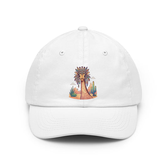 Color: White | Hippy Giraffe Dad Hat