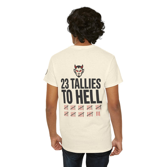 Color: Natural | Tallies to Hell Premium Graphic Tee