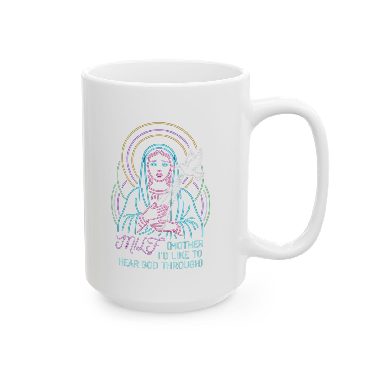 "Good Book Series MILF" White Ceramic Mug