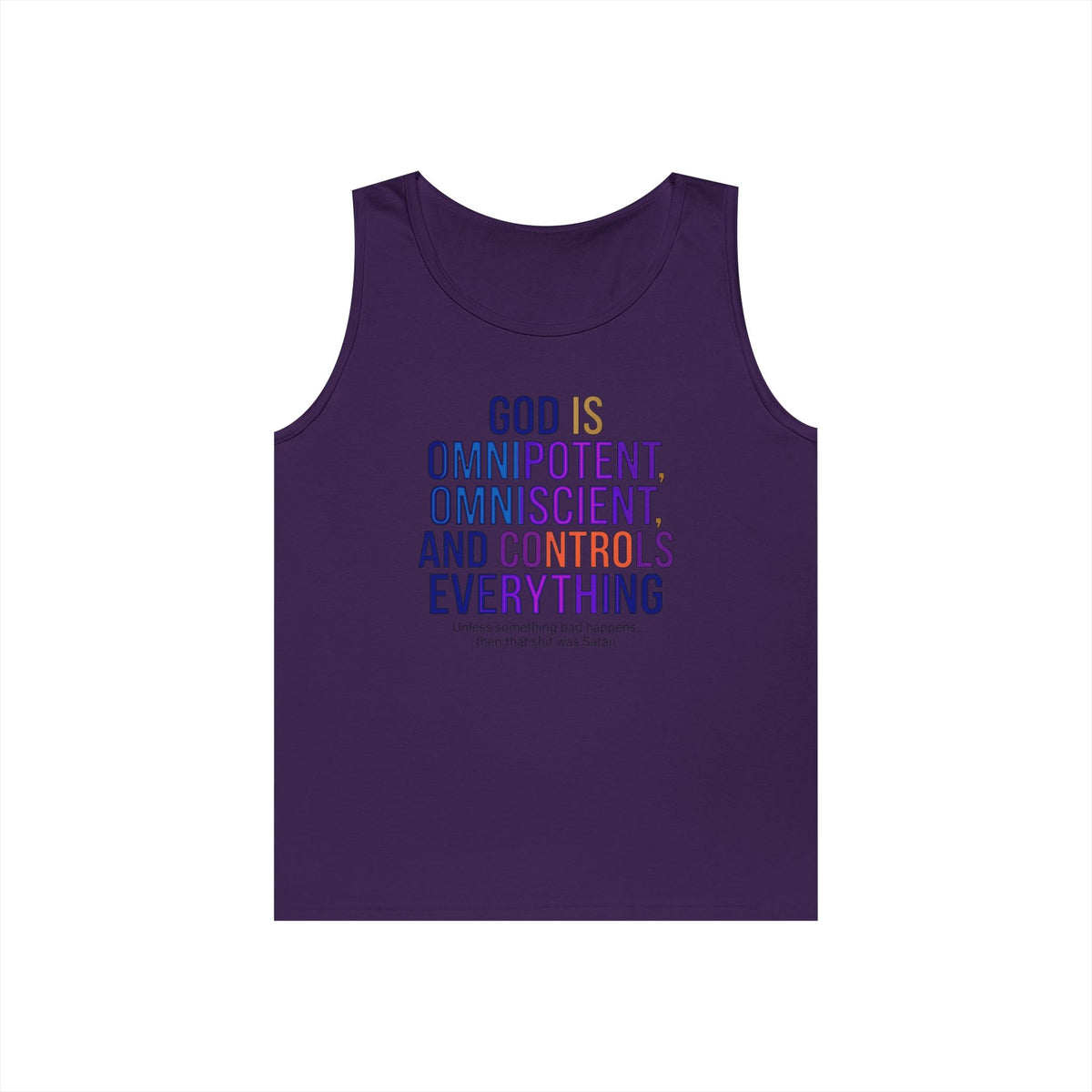"God Controls Everything" Tank Top