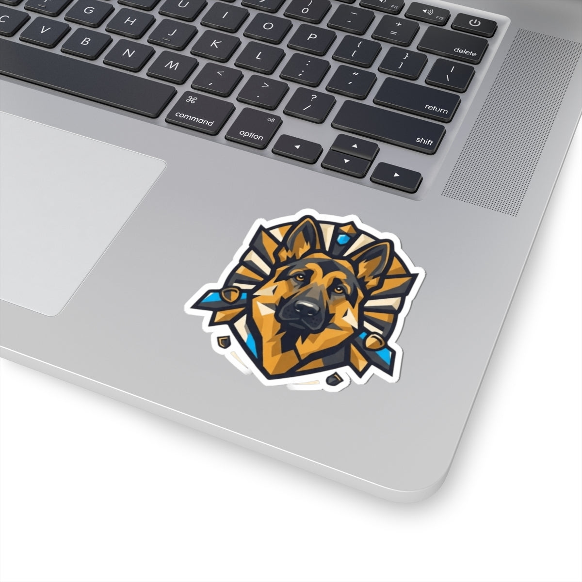"German Shepherd Guardian Loyal Brave" Sticker