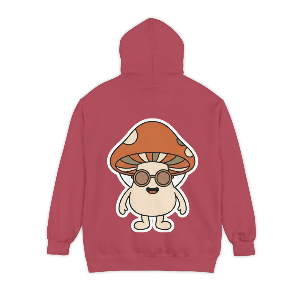"Shroom Man" Garment-Dyed Hoodie
