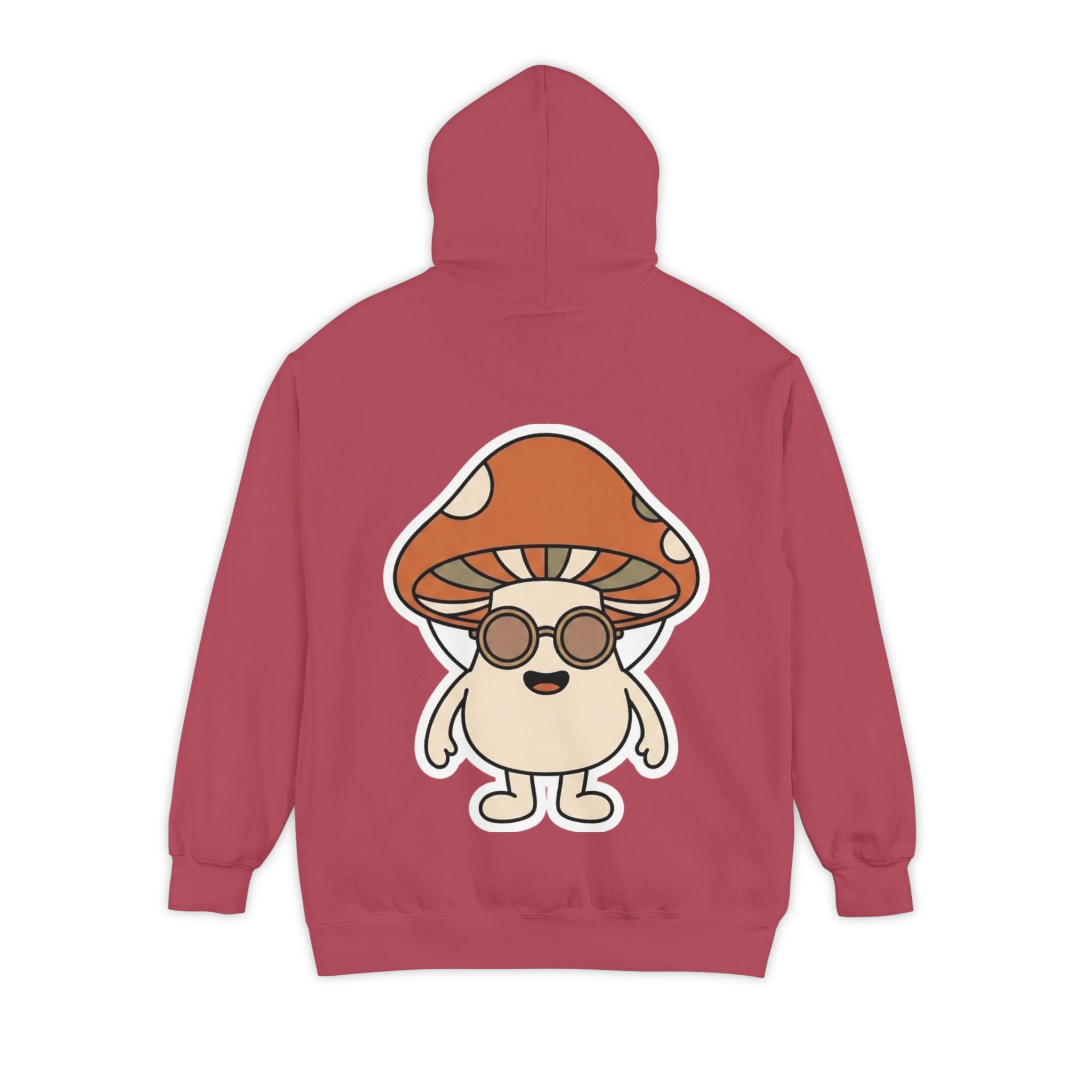 "Shroom Man" Garment-Dyed Hoodie