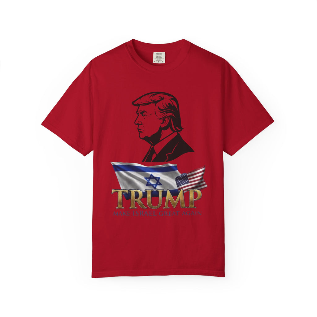 "Make Israel Great Again" Unisex Garment-Dyed Tee