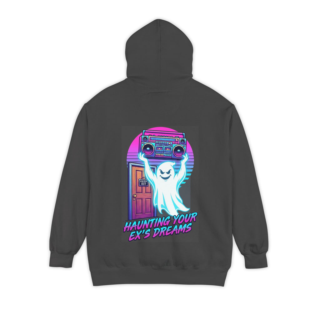 "Haunting Your Ex's Dreams" Garment-Dyed Hoodie