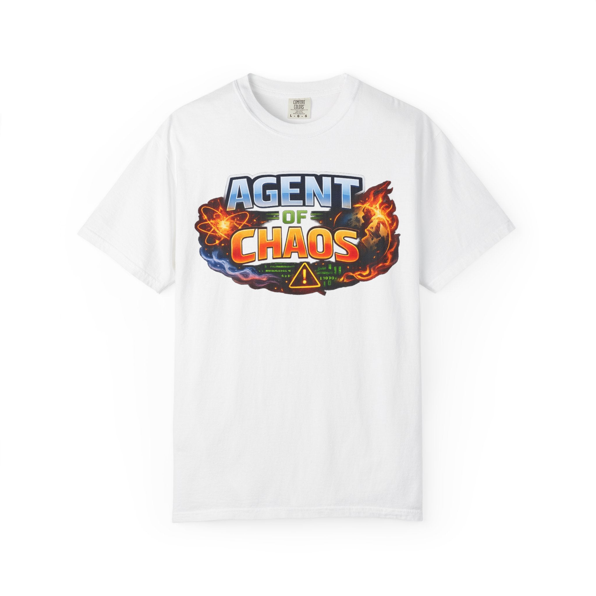 "Agent of Chaos" Unisex Garment-Dyed Tee