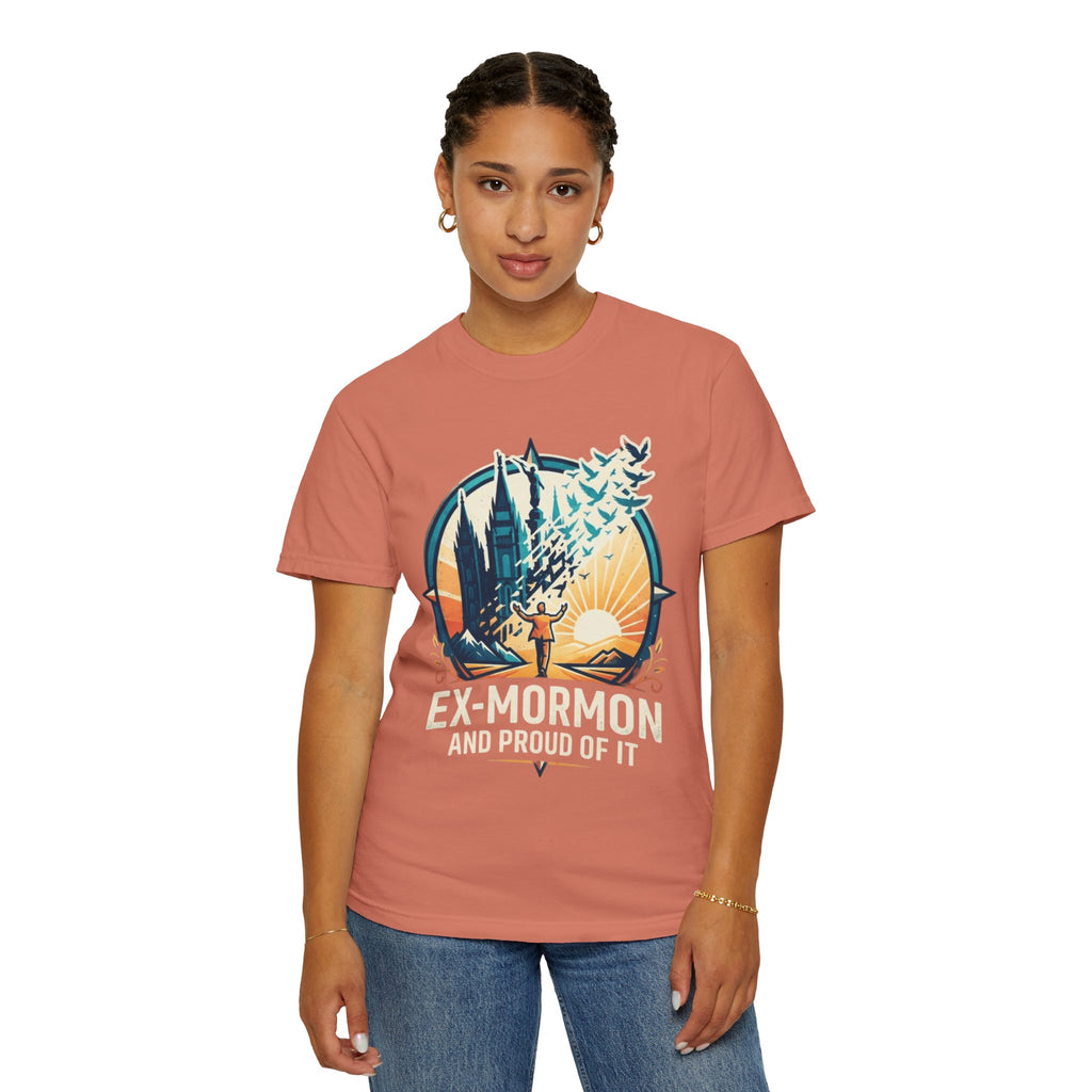"Ex Mormon" Unisex Garment-Dyed Tee