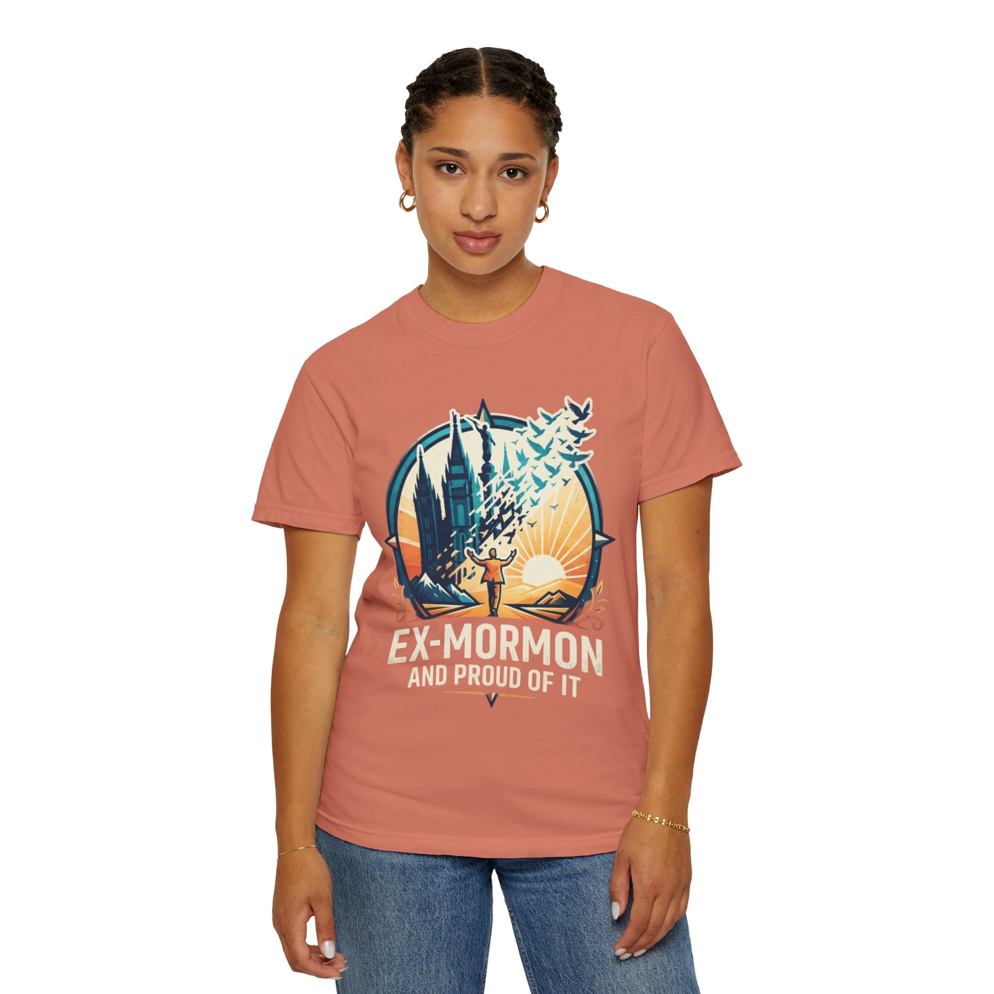 "Ex Mormon" Unisex Garment-Dyed Tee