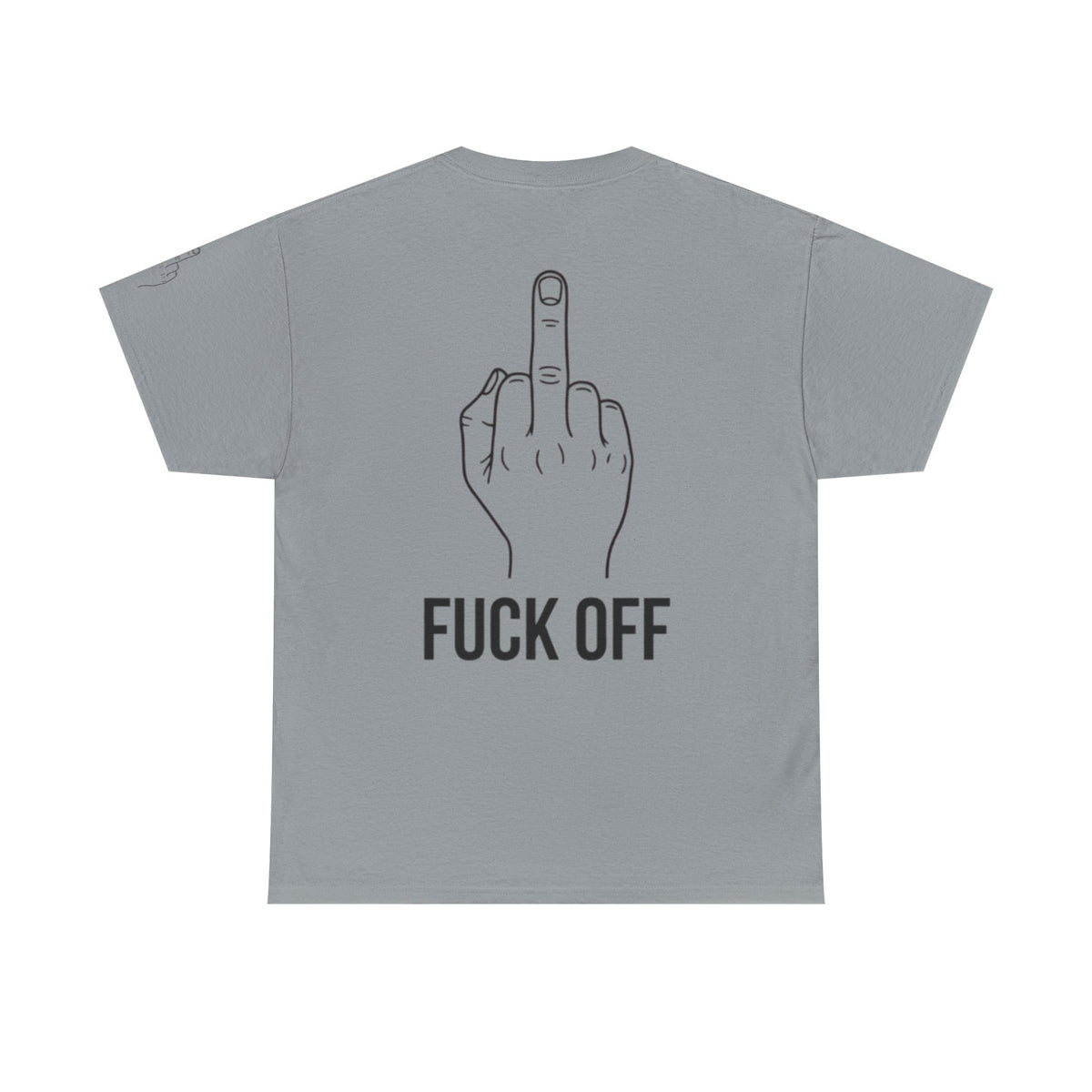 Color: Gravel | F@#% OFF Premium Graphic Tee