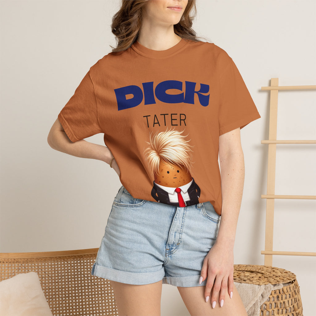 "The Dick Tater (Executive Spud Edition)" Unisex Garment-Dyed T-shirt
