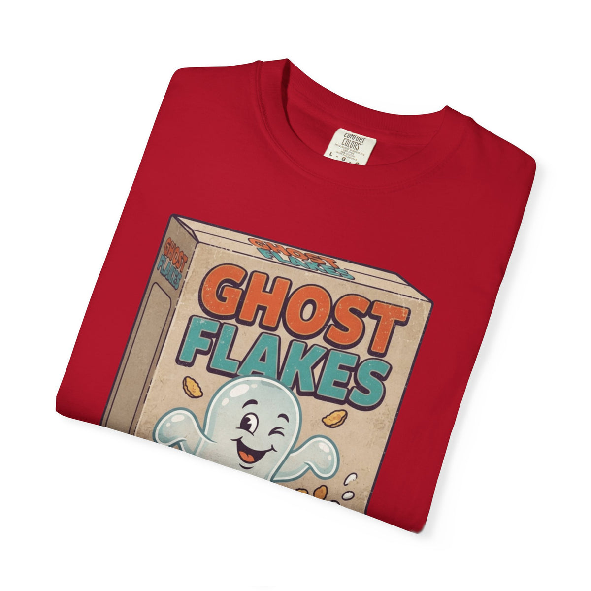 "Ghost Flakes" Unisex Garment-Dyed Tee