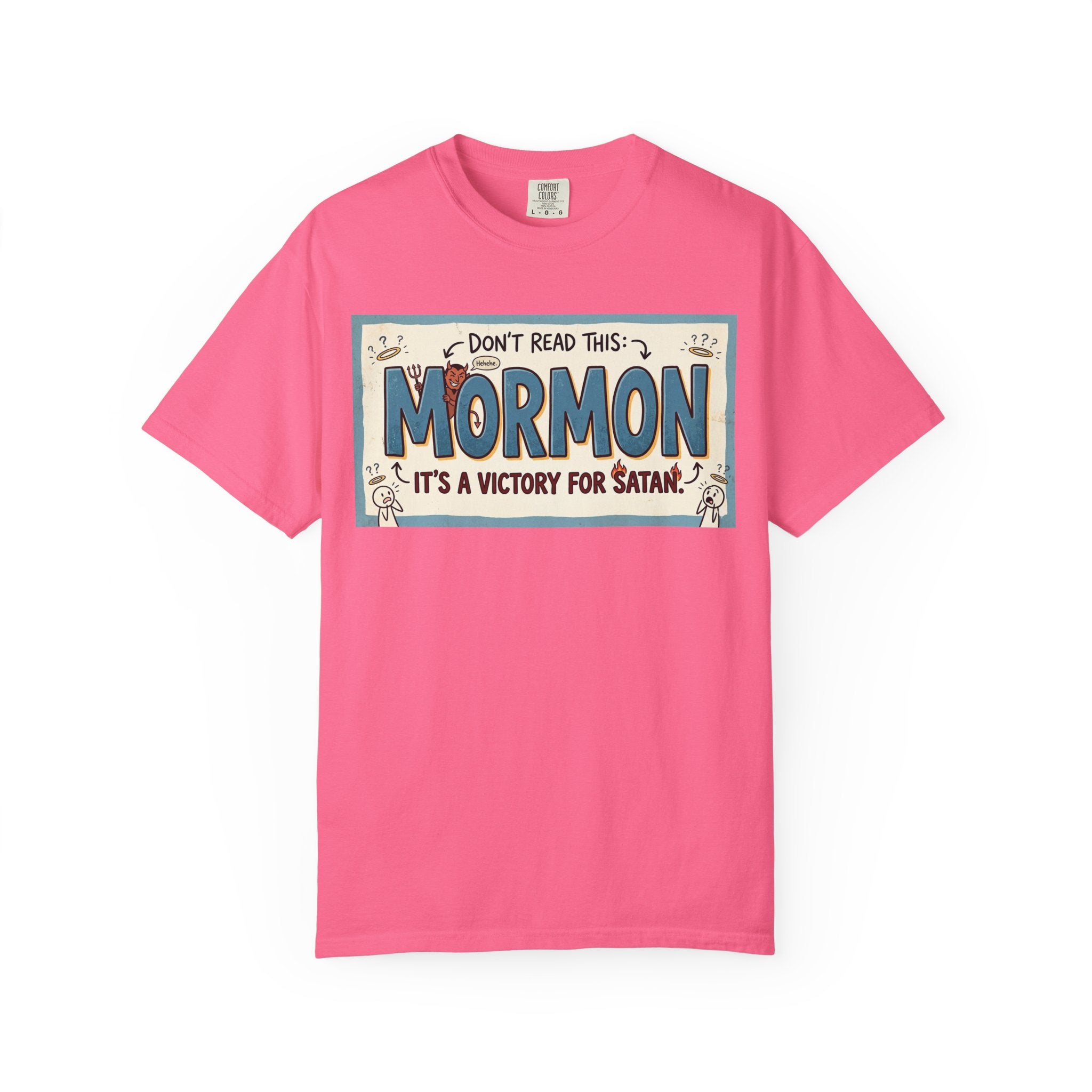 Devil's Dictionary: Mormon Edition | Garment-Dyed Tee — AttitudeShirts