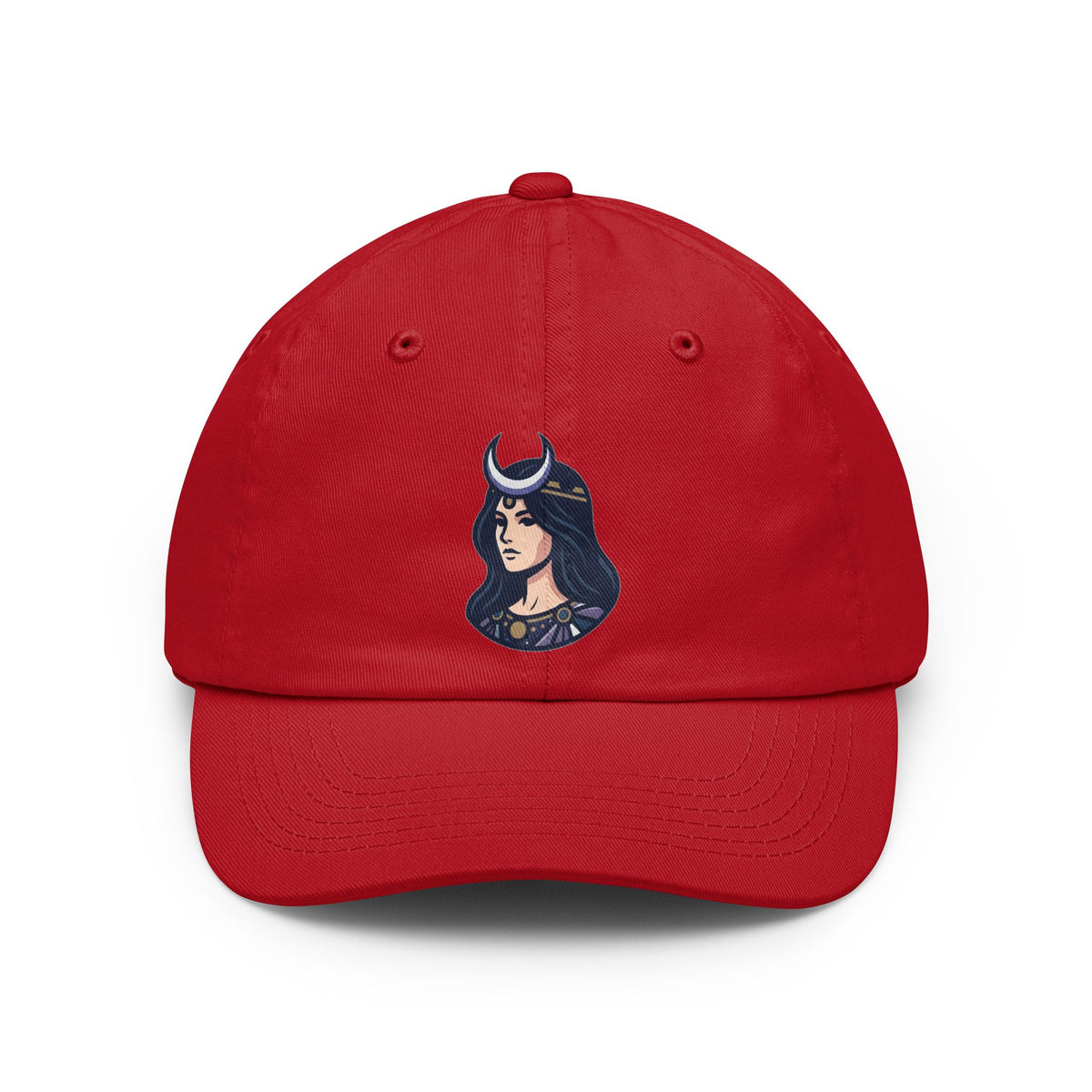 Color: Red | The Cosmic Tarot (High Priestess) Dad Hat