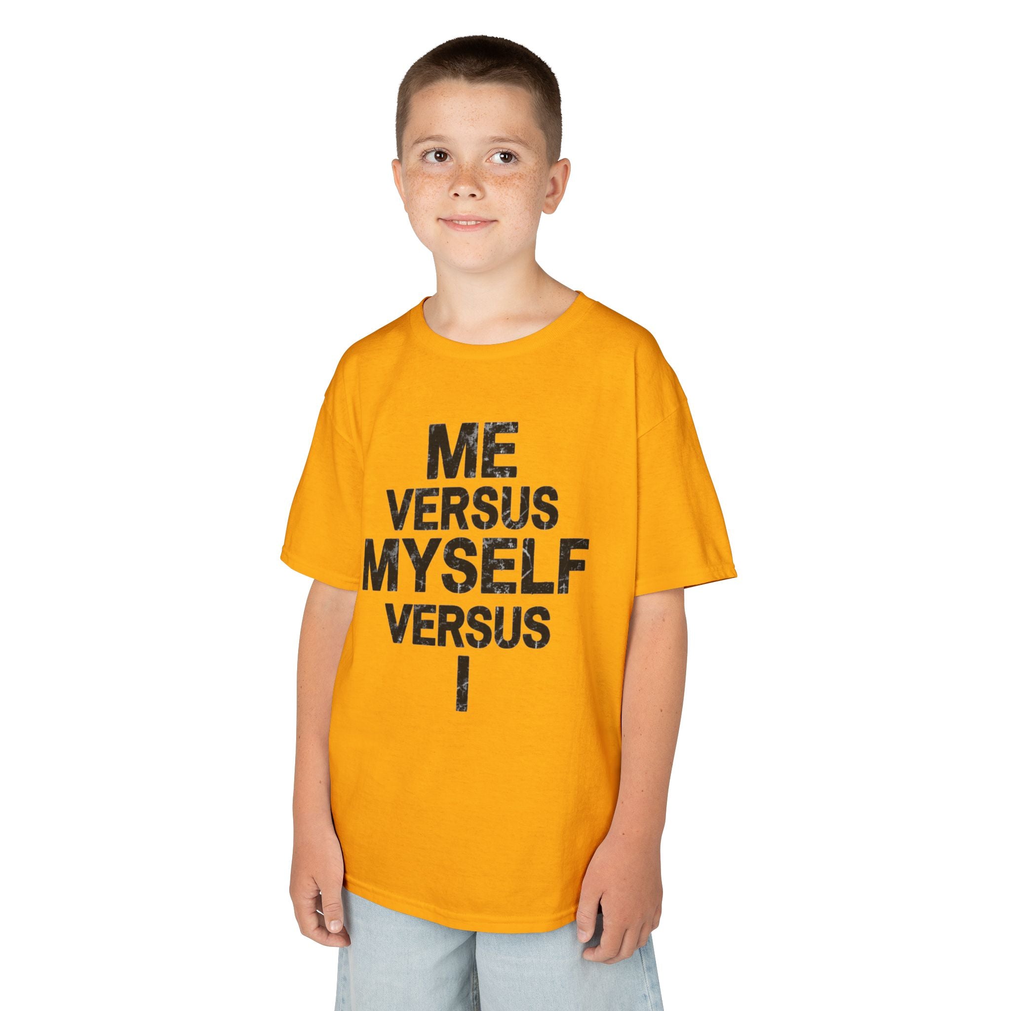 "Me vs Myself vs I" Kids Tee