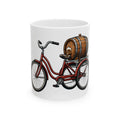 "Third Wheel Brewing" White Ceramic Mug — Graphic