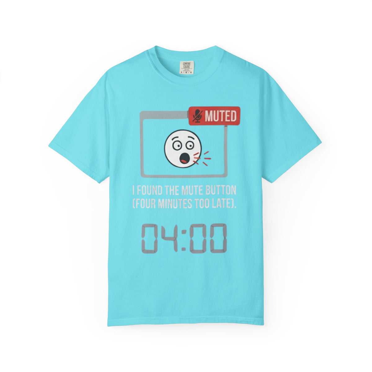 "I Found The Mute" Unisex Garment-Dyed Tee