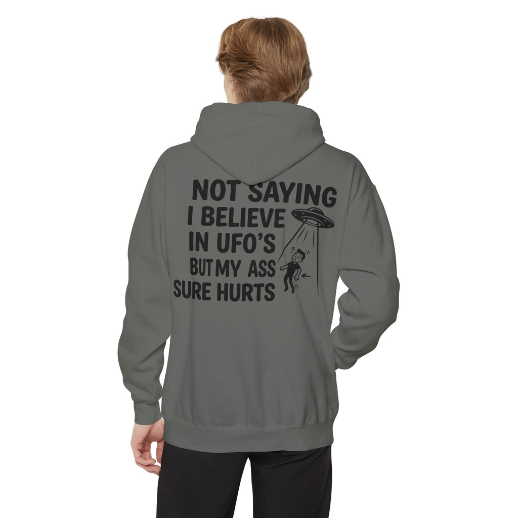 "UFO's" Garment-Dyed Hoodie