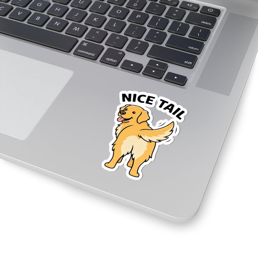 "Nice Tail" Sticker — Main