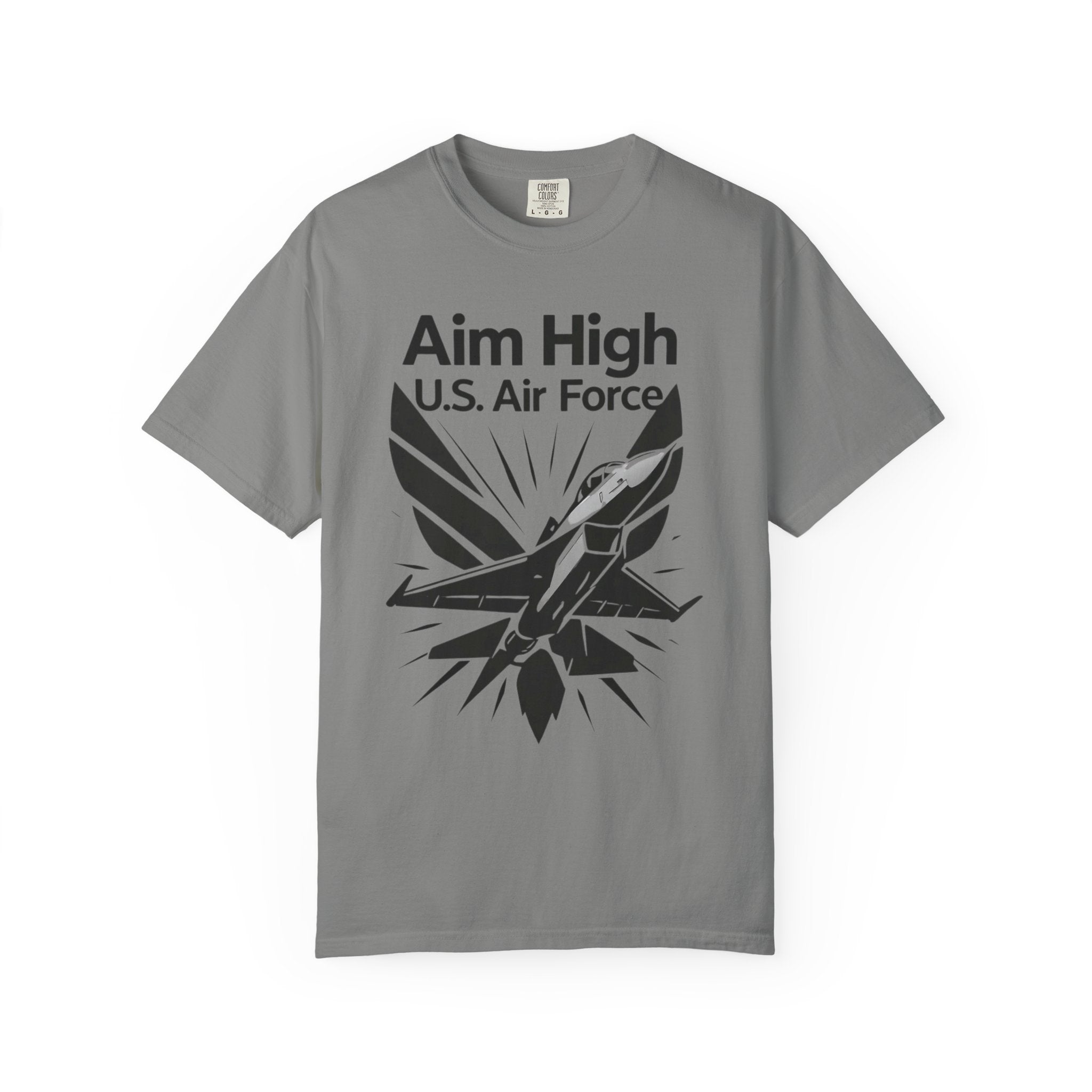"Aim High" Unisex Garment-Dyed T-shirt
