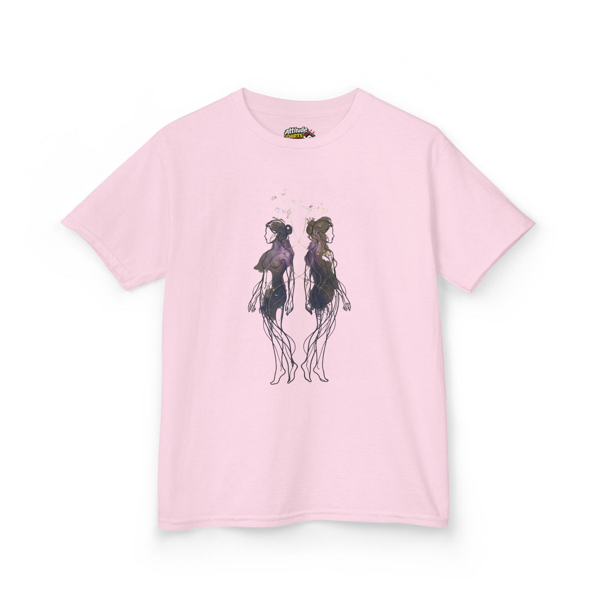 "Gemini The Celestial Twins" Kids Tee