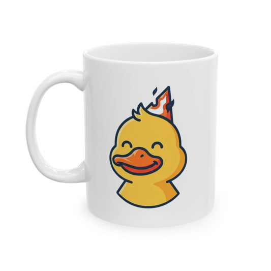 "Everything Is Okay" White Ceramic Mug — Graphic