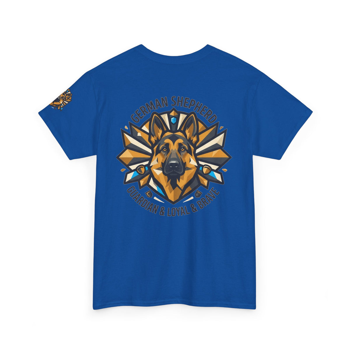 "German Shepherd Guardian Loyal Brave" Premium Graphic Tee