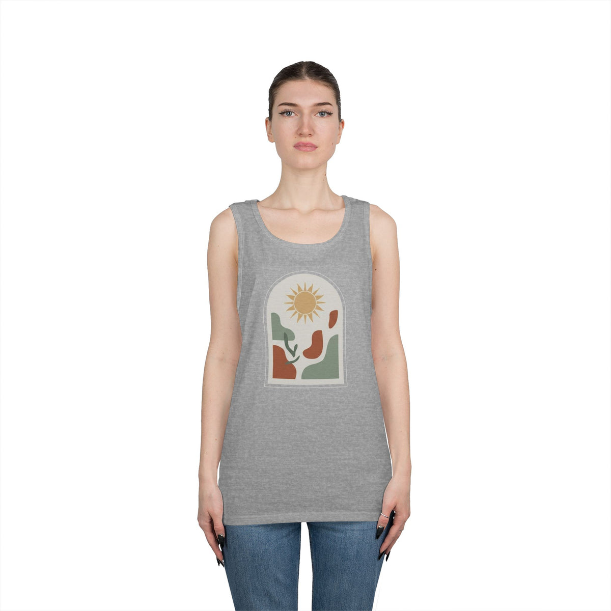 Color: Sport Grey | Desert Sun Tank Top