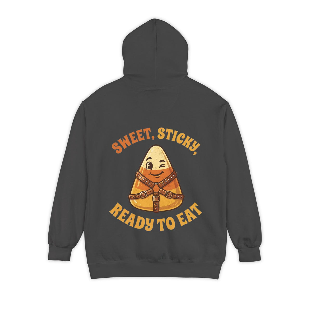 Color: Pepper | Sweet Sticky Ready to Eat Garment-Dyed Hoodie