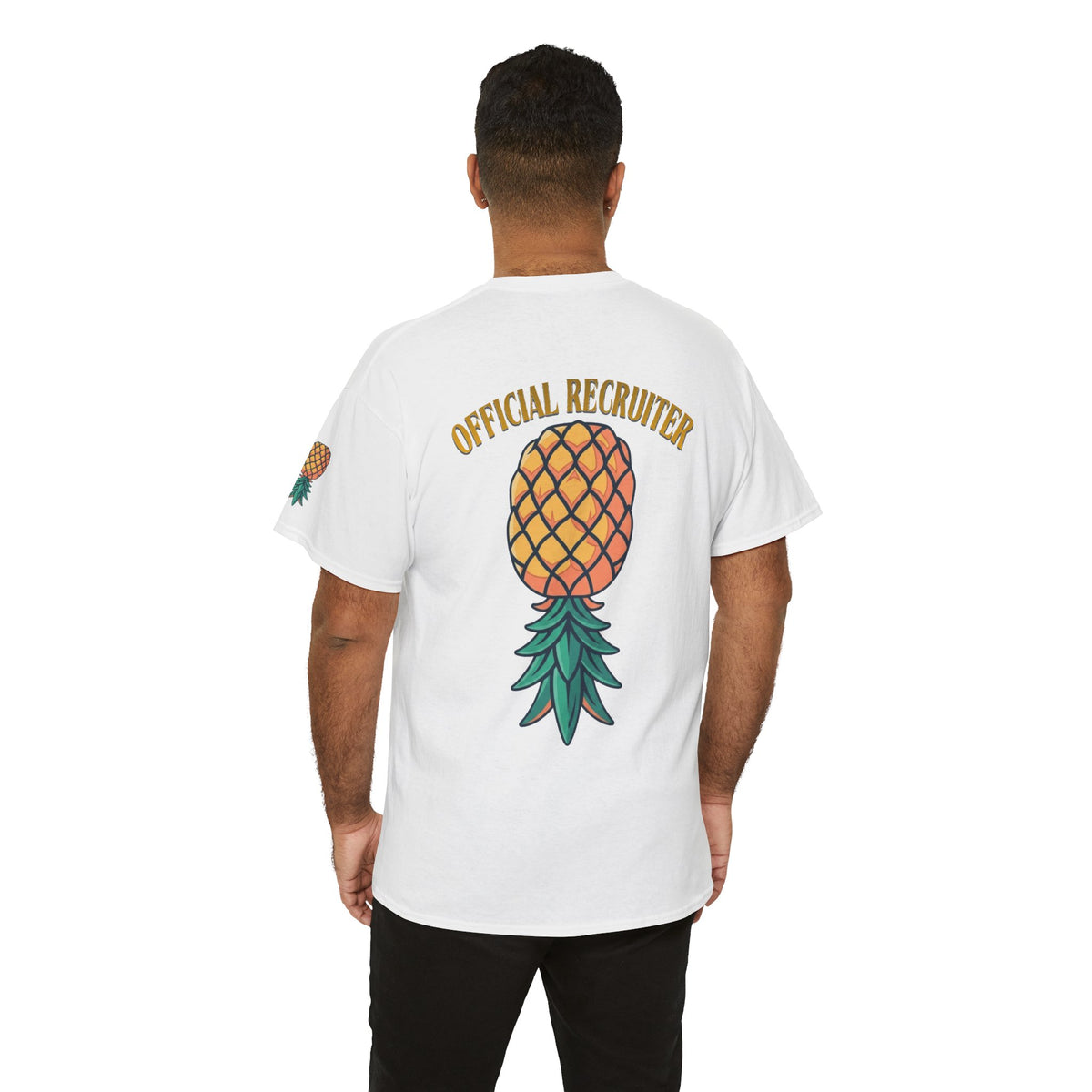 Color: White | Official Recruiter Premium Graphic Tee