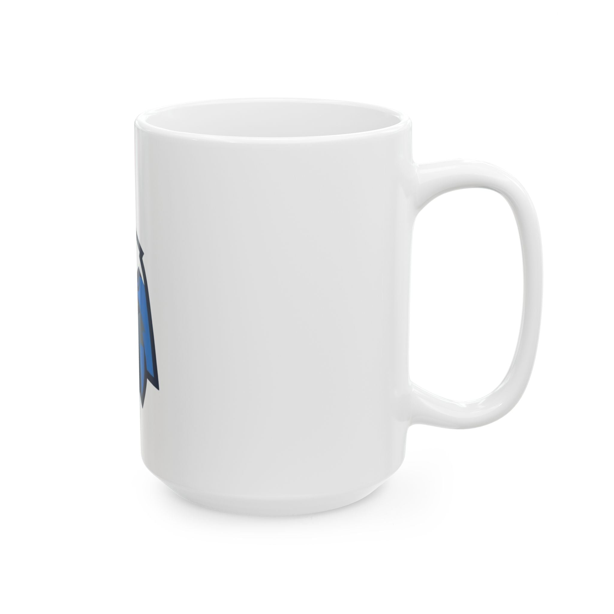 "April Legend" White Ceramic Mug — Graphic