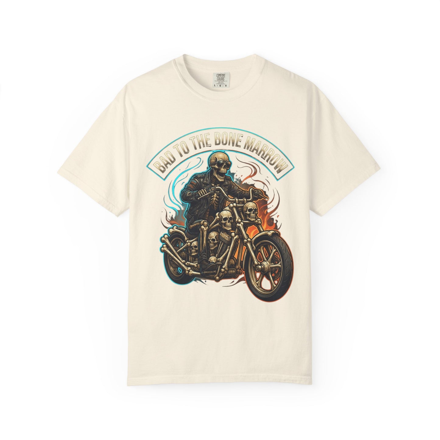 "Bad to the Bone Marrow" Unisex Garment-Dyed Tee