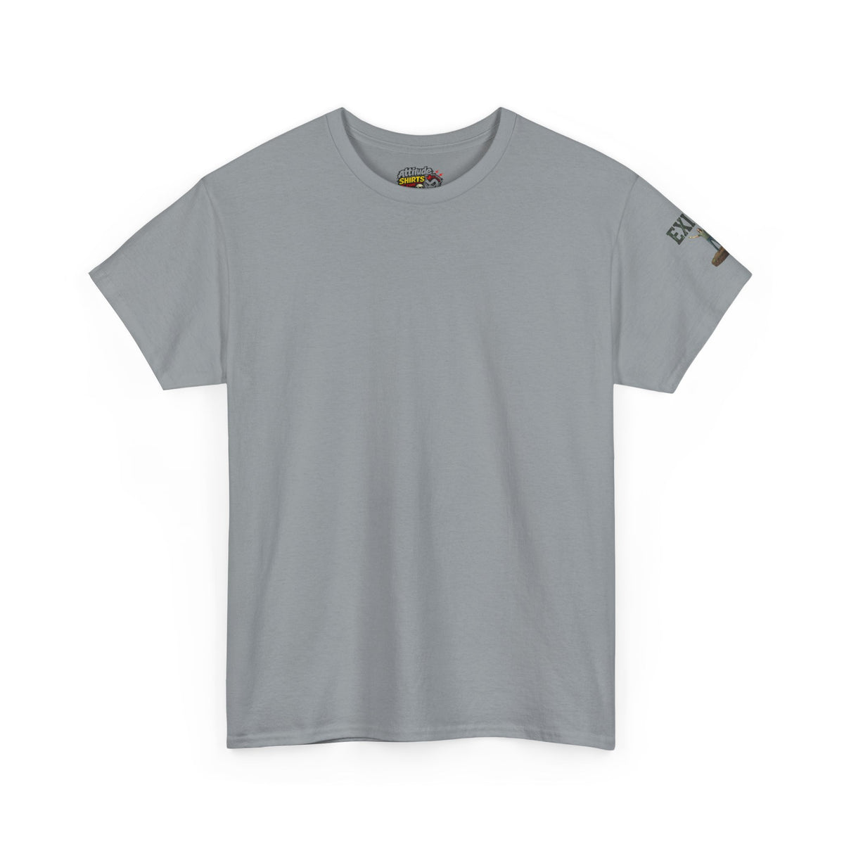 Color: Gravel | I Exist Premium Graphic Tee