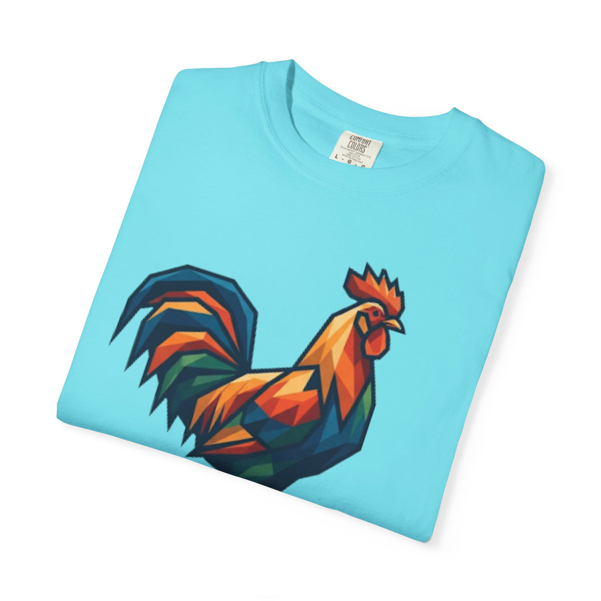 "Barnyard Rooster" Unisex Garment-Dyed Tee