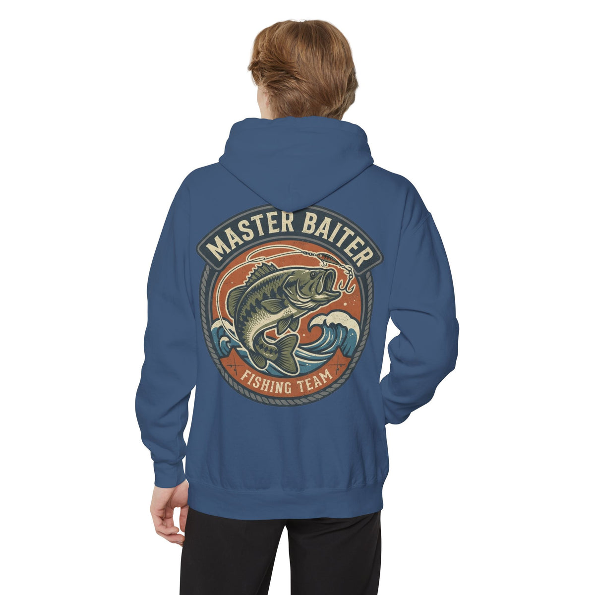 Color: True Navy | Master Baiter Garment-Dyed Hoodie