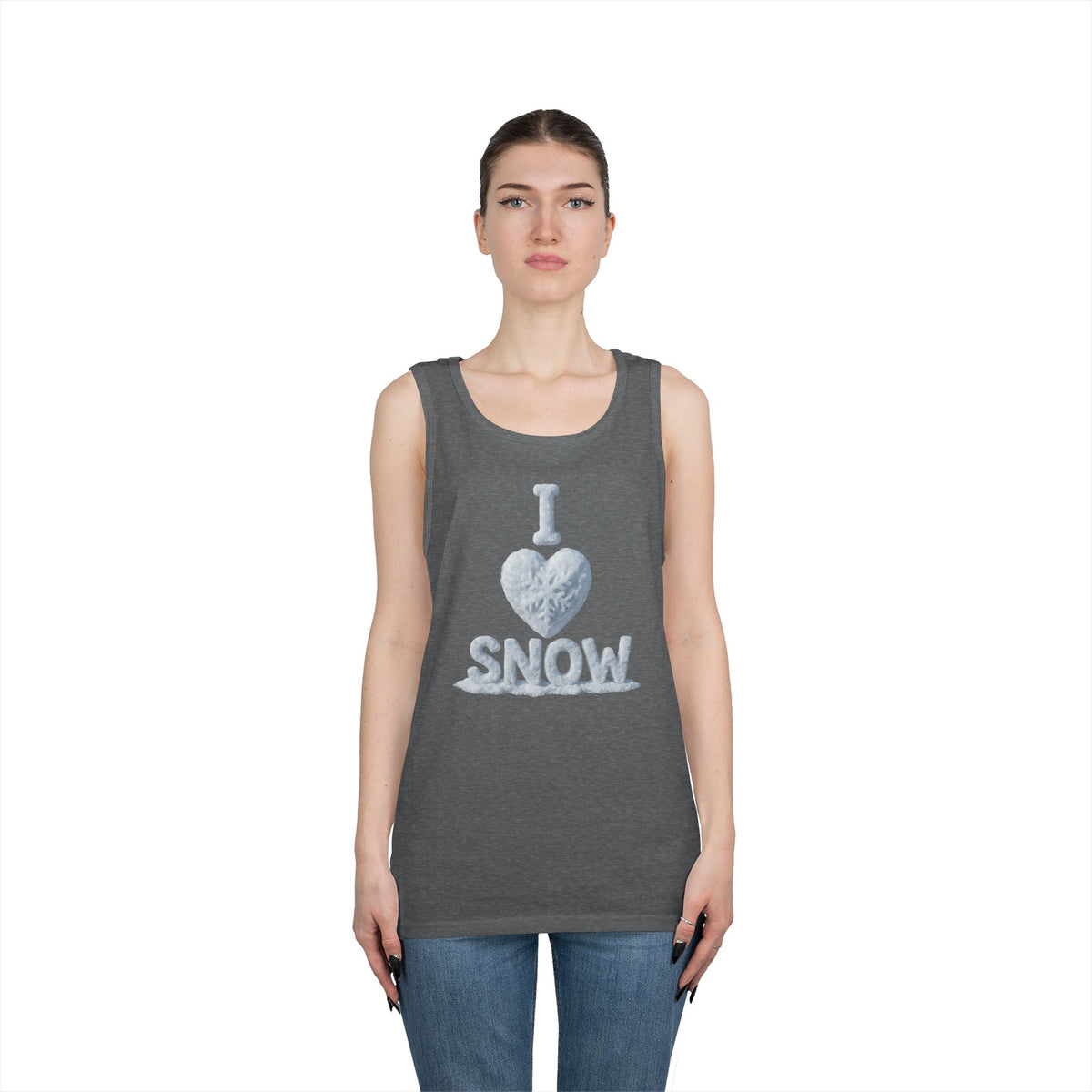 "I Love Snow" Tank Top
