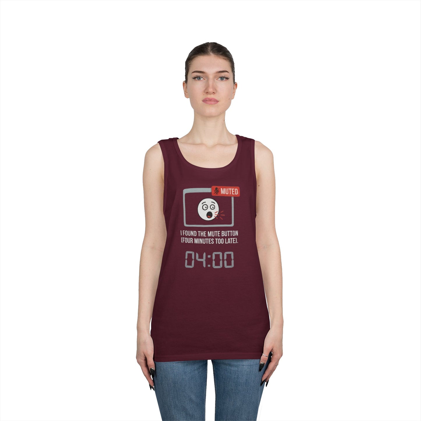 "I Found The Mute" Tank Top