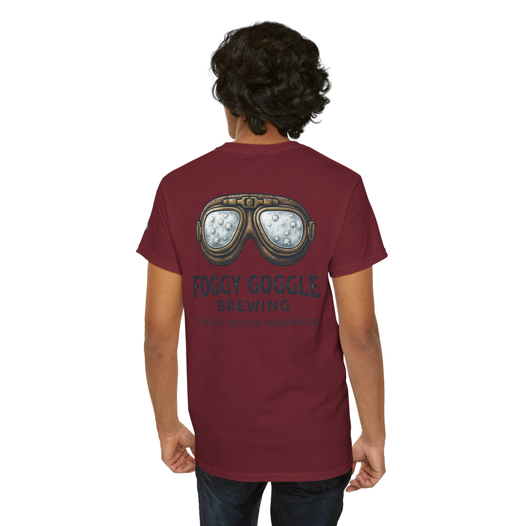 "Foggy Goggle Brewing" Premium Graphic Tee