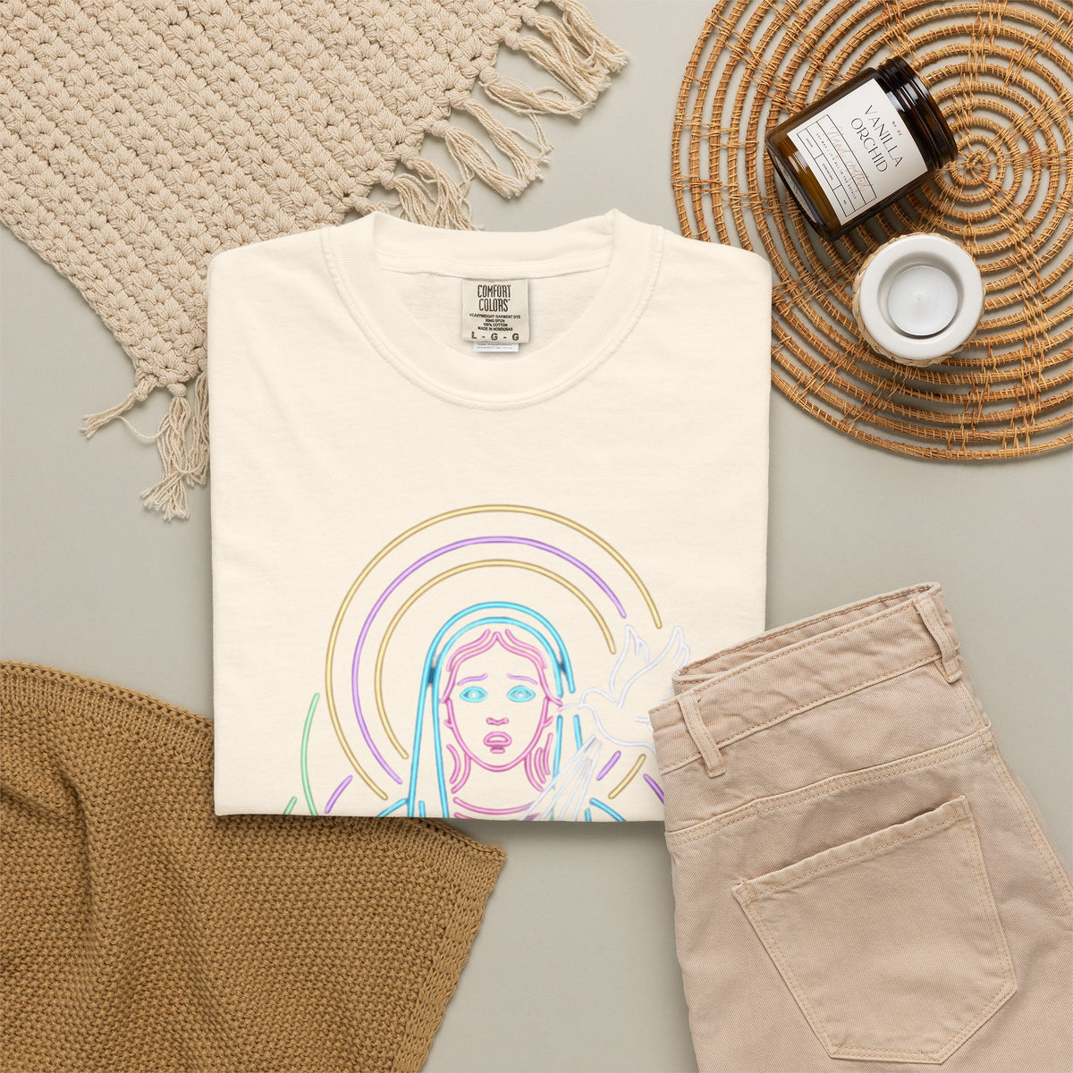 "Good Book Series MILF" Unisex Garment-Dyed Tee