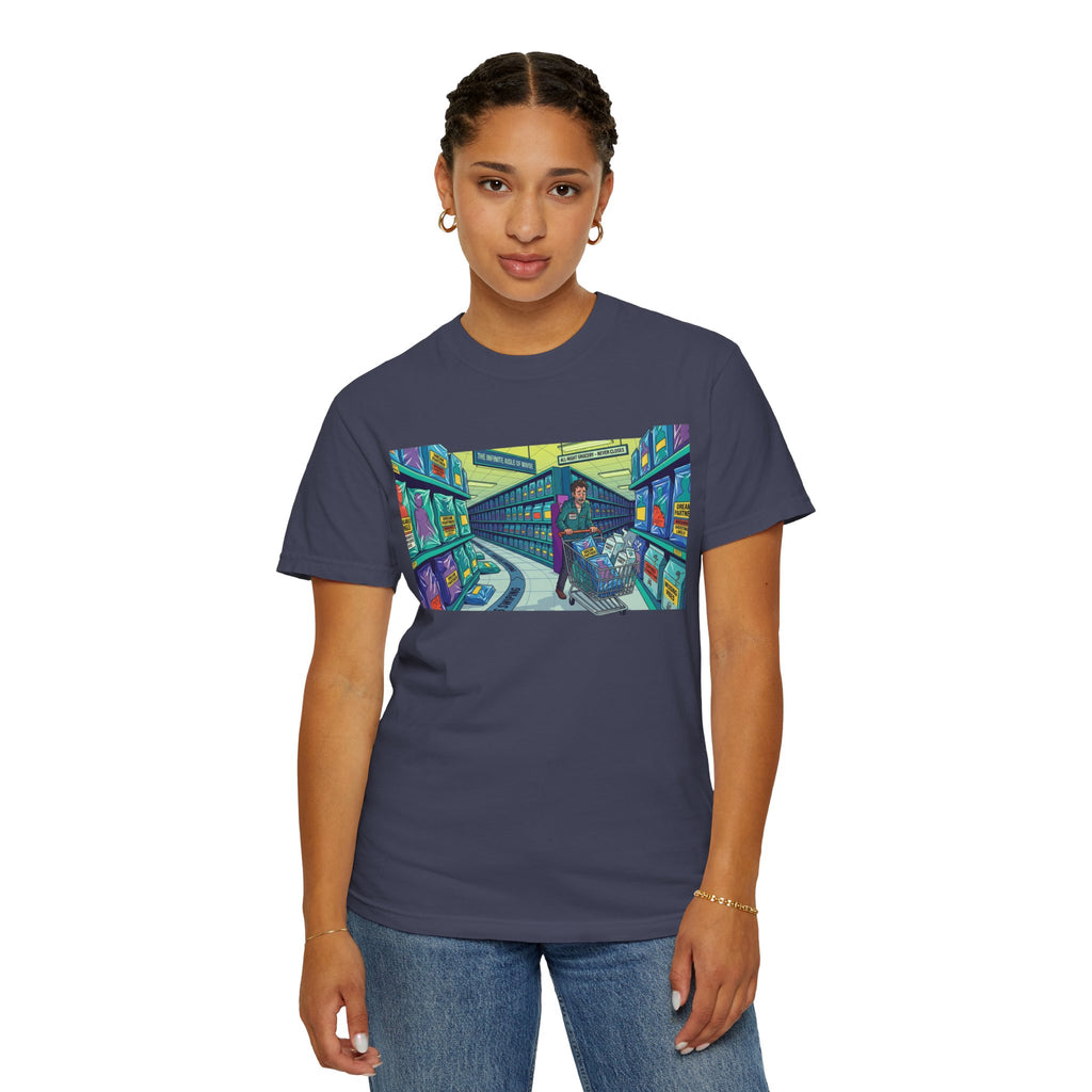 "Infinite Dating" Unisex Garment-Dyed Tee