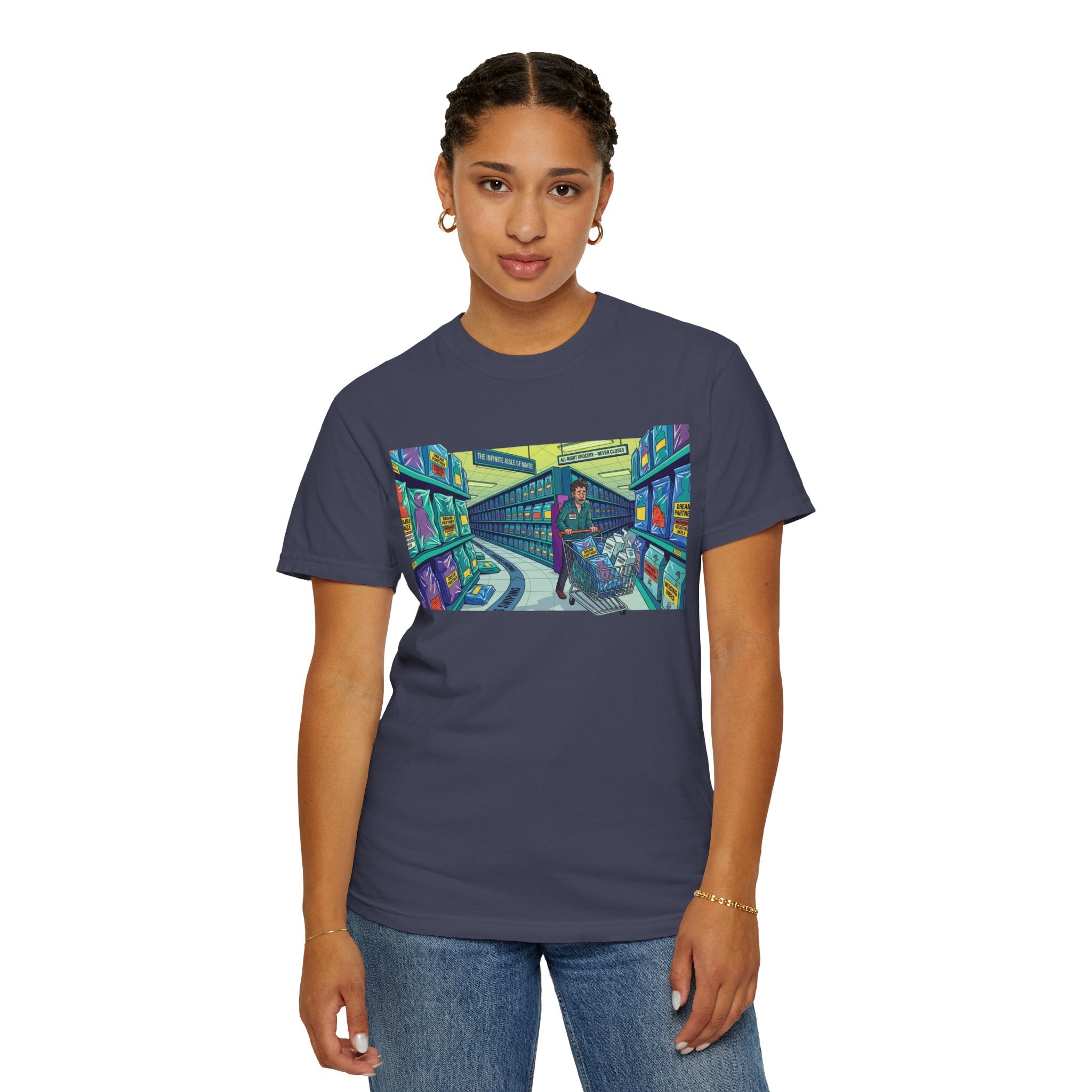 "Infinite Dating" Unisex Garment-Dyed Tee