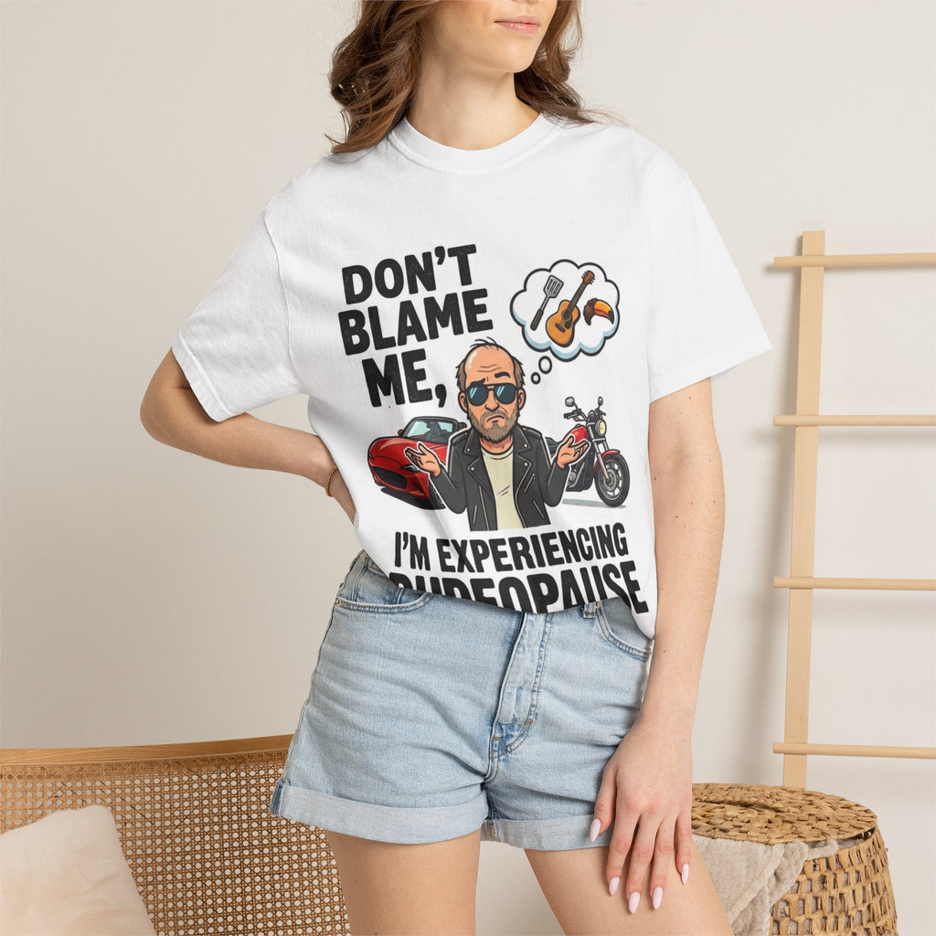 Dudepause: It's a Thing | Garment-Dyed Tee — AttitudeShirts
