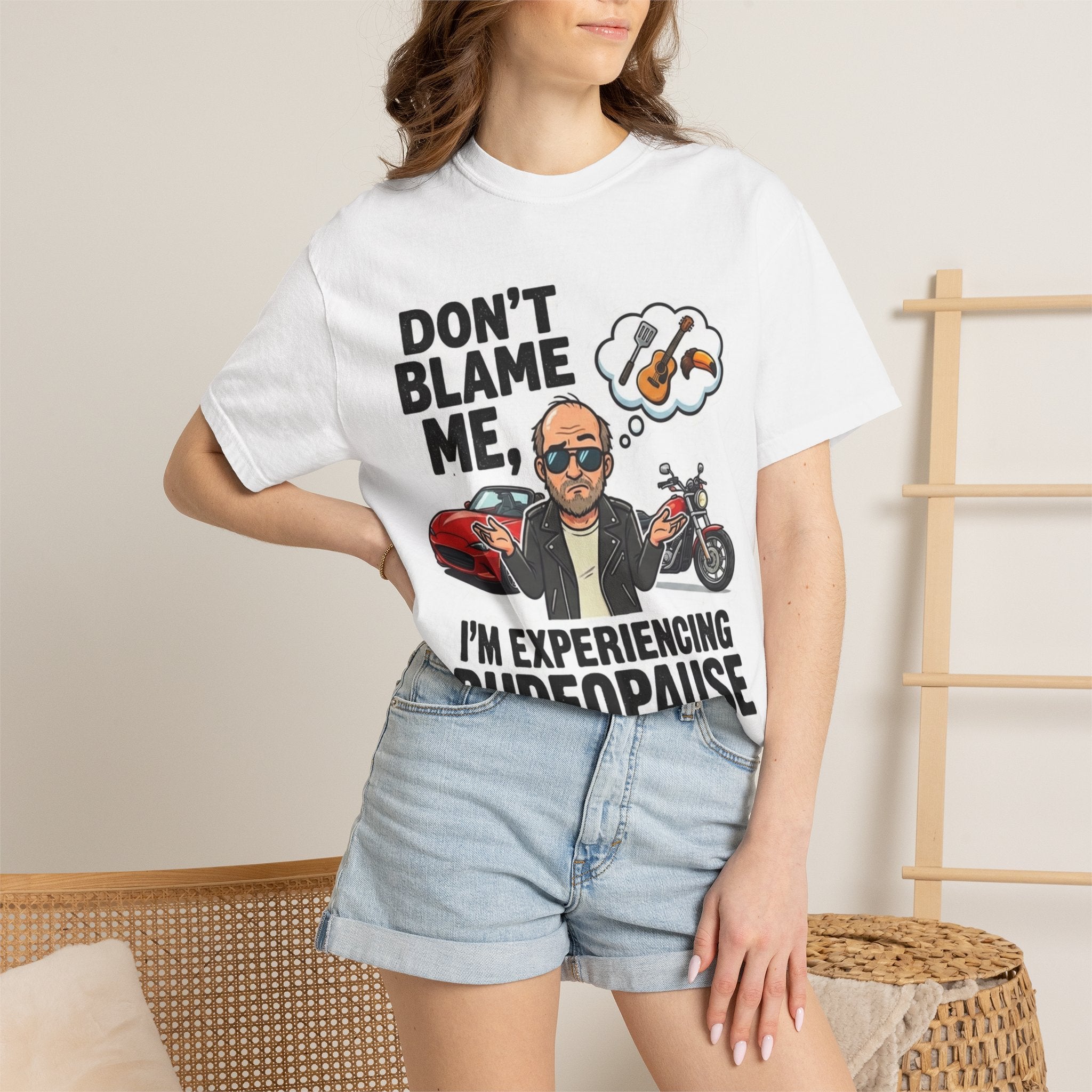 Dudepause: It's a Thing | Garment-Dyed Tee — AttitudeShirts